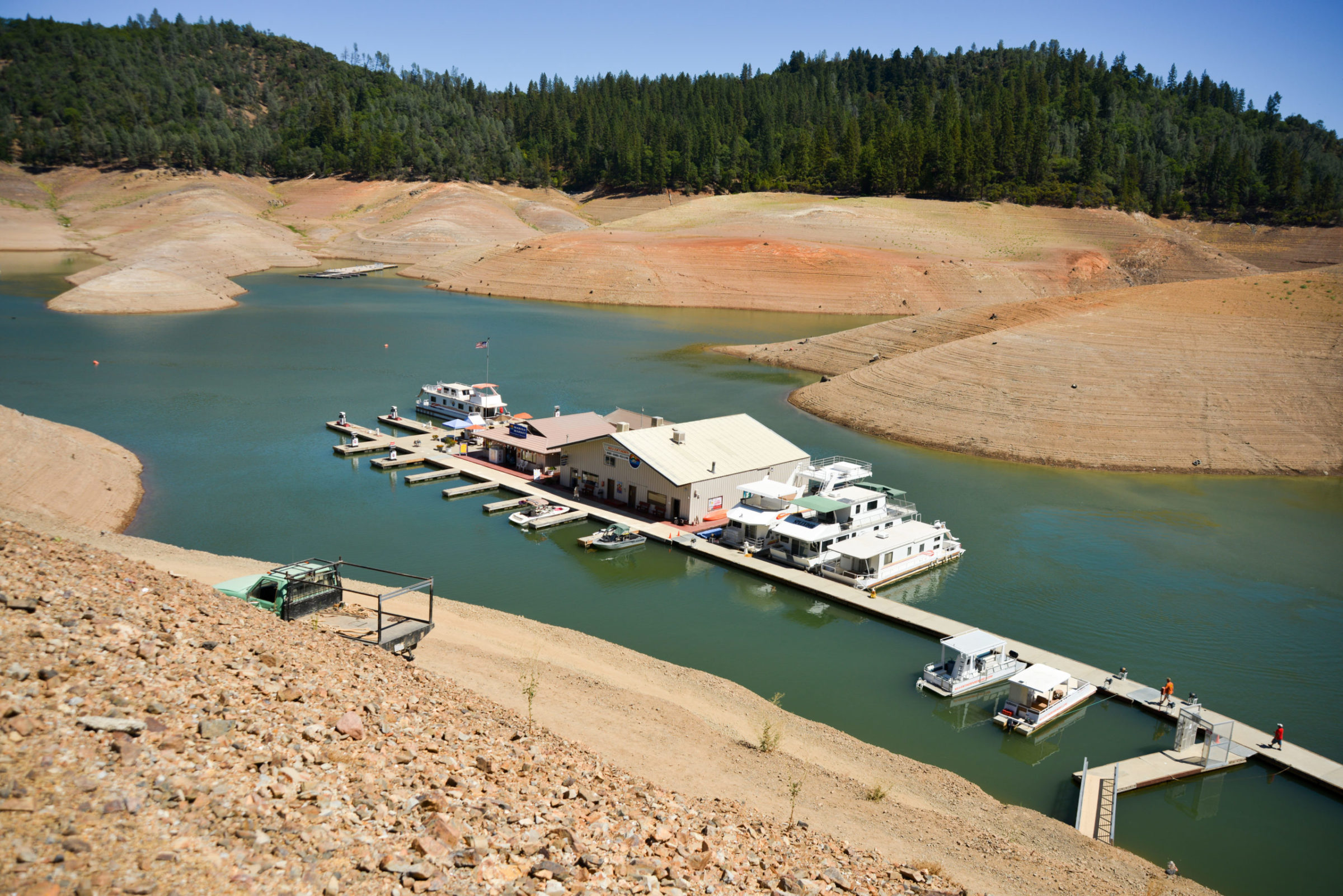 Lake Shasta Lowest Water Level in Decades