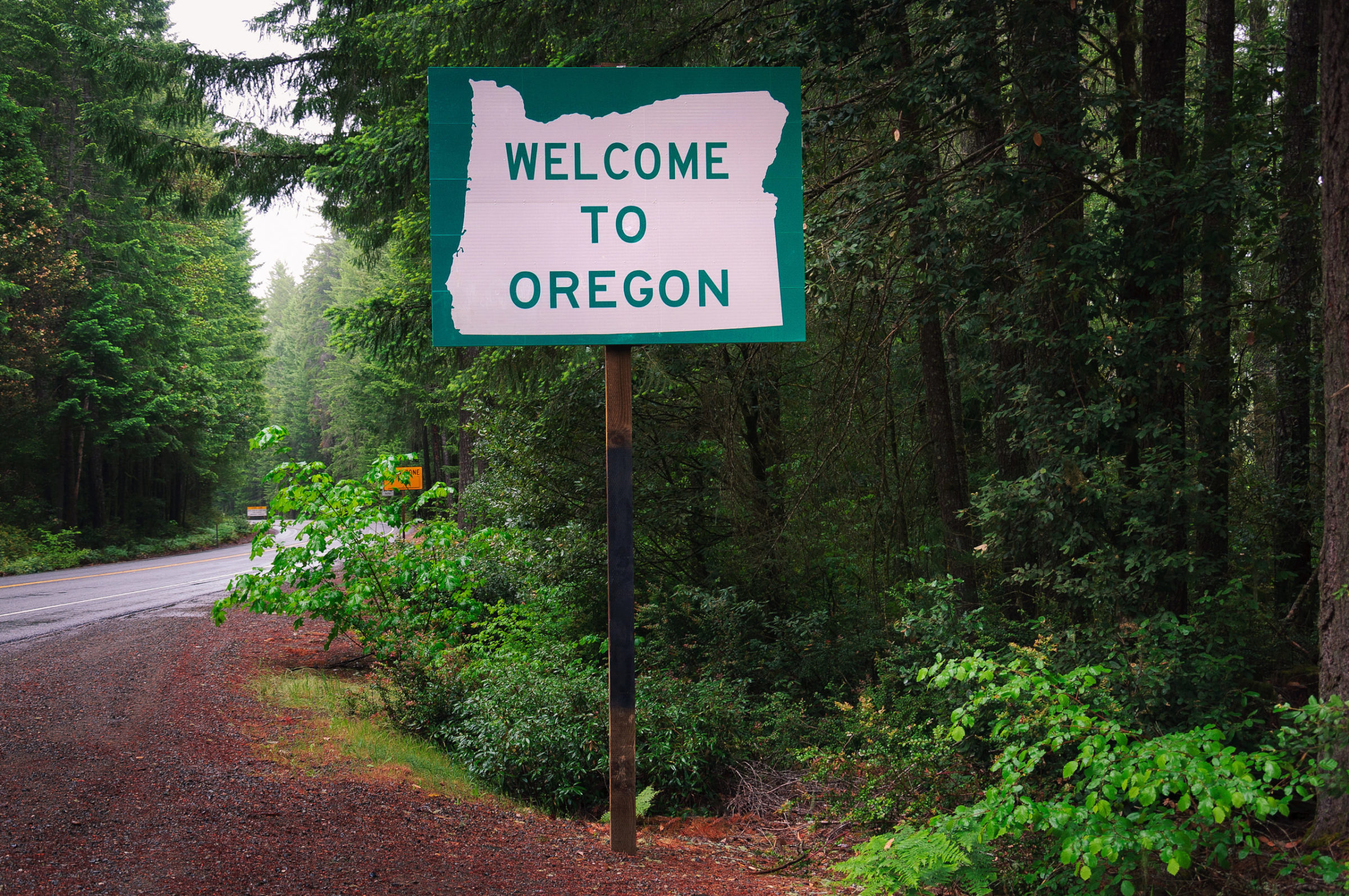 Welcome to Oregon State Sign