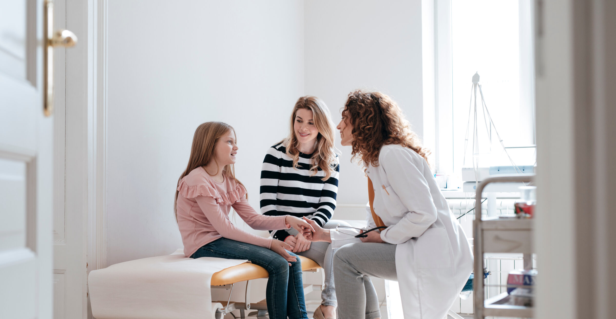 Child at Pedicatric Check-Up